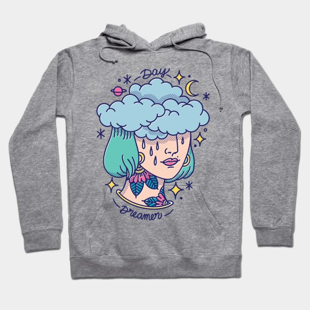 Day dreamer girl Hoodie by Paolavk